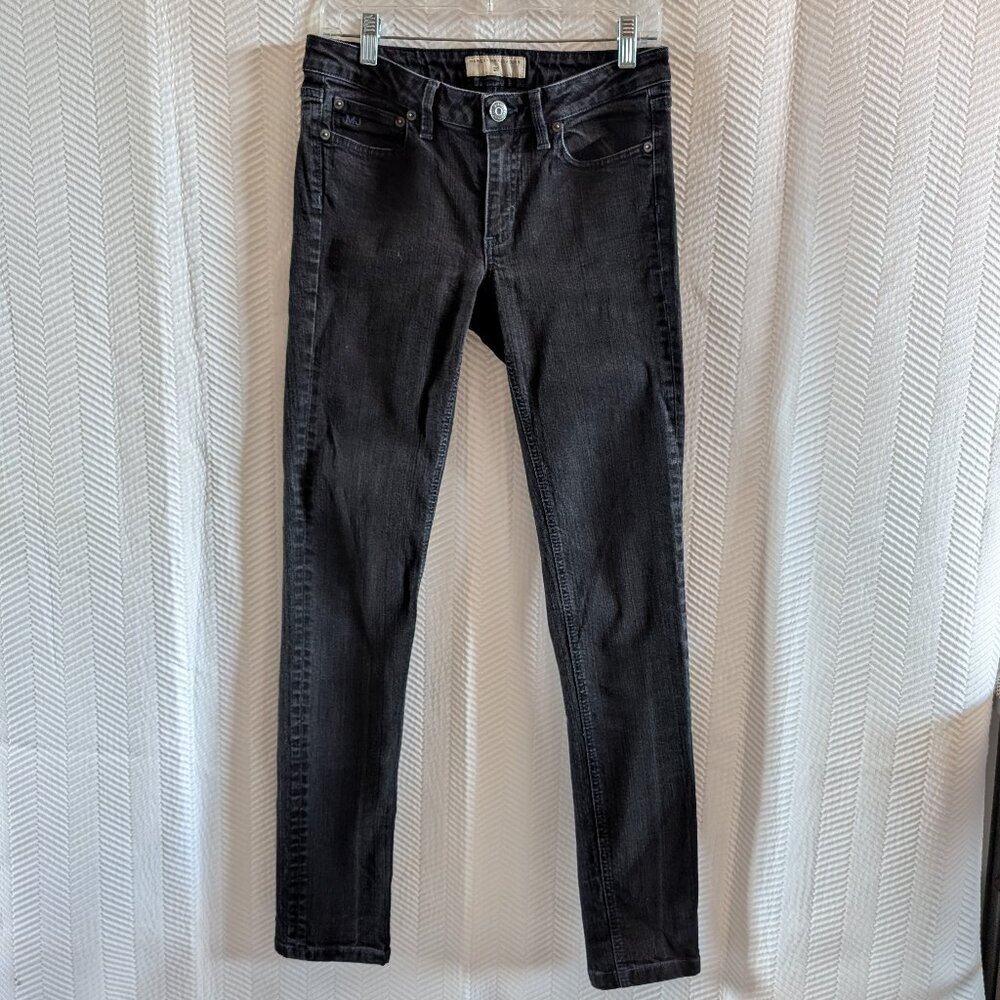 Marc by Marc Jacobs Chrissie 003 Low Rise Skinny Leg Stretch Jeans Black Size 28